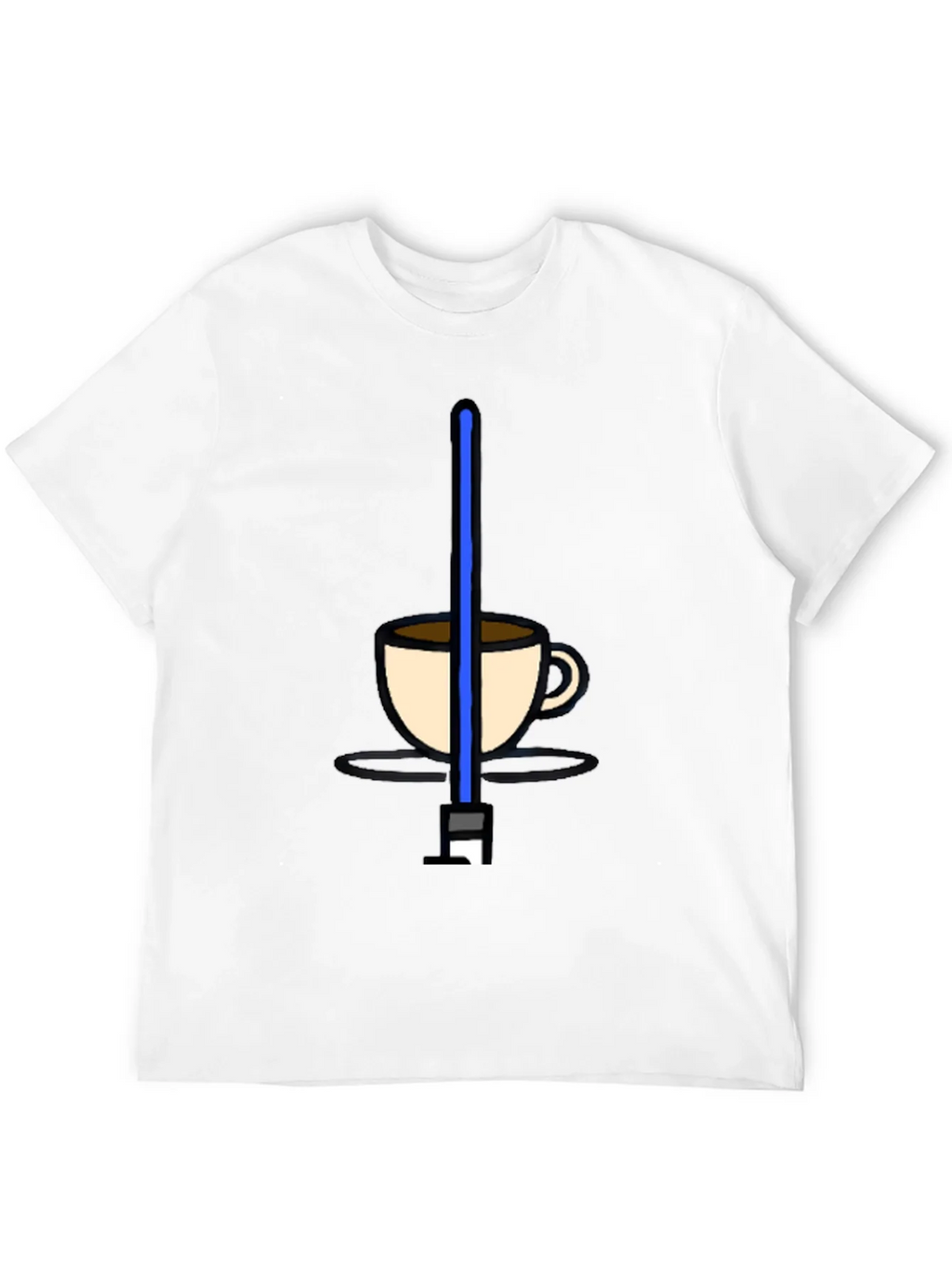 Star Wars Coffee T-Shirt - Funny Sci-Fi Tee