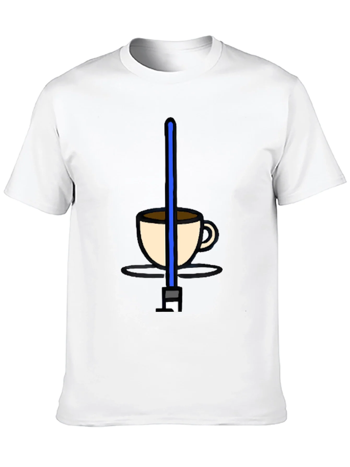 Star Wars Coffee T-Shirt - Funny Sci-Fi Tee