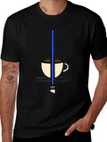 Star Wars Coffee T-Shirt - Funny Sci-Fi Tee