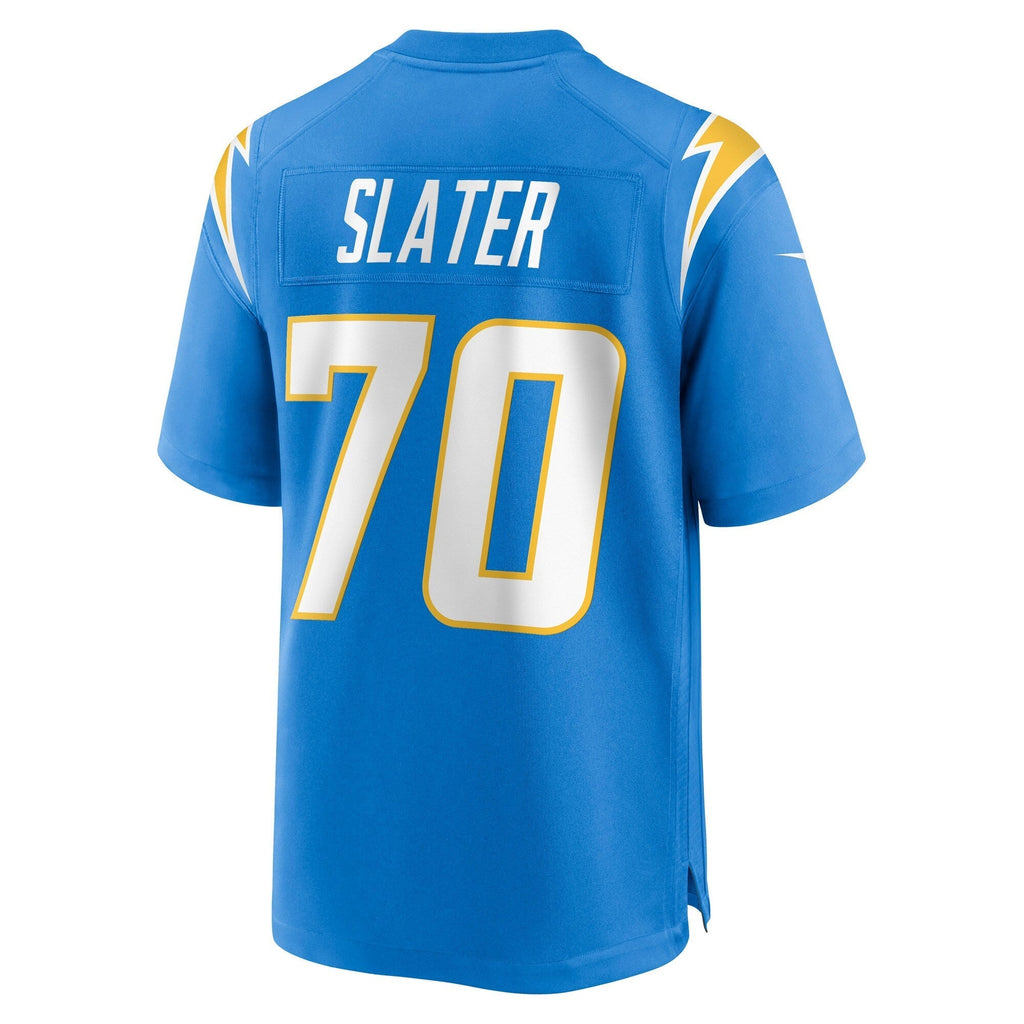 Rashawn Slater Los Angeles Chargers  2021  Draft First Round Pick Game Jersey - Powder Blue