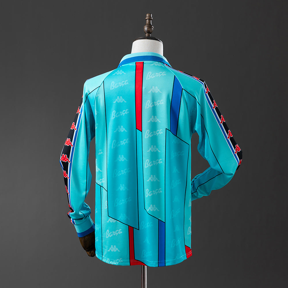 Barcelona 1995/97 Away Long Sleeve Retro Jersey