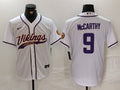 Men's Minnesota Vikings J.J. McCarthy White Game Jersey