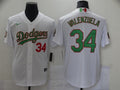 Men's Los Angeles Dodgers Fernando Valenzuela White Player Game Jersey