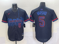 Men's Toronto Blue Jays Daulton Varsho Black 2024 City Connect Limited Player Jersey