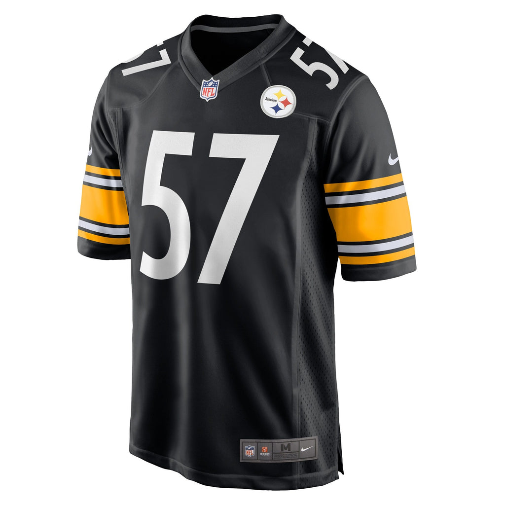 Montravius Adams Pittsburgh Steelers  Game   Jersey - Black