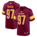 Efe Obada Washington Commanders  Game Jersey - Burgundy