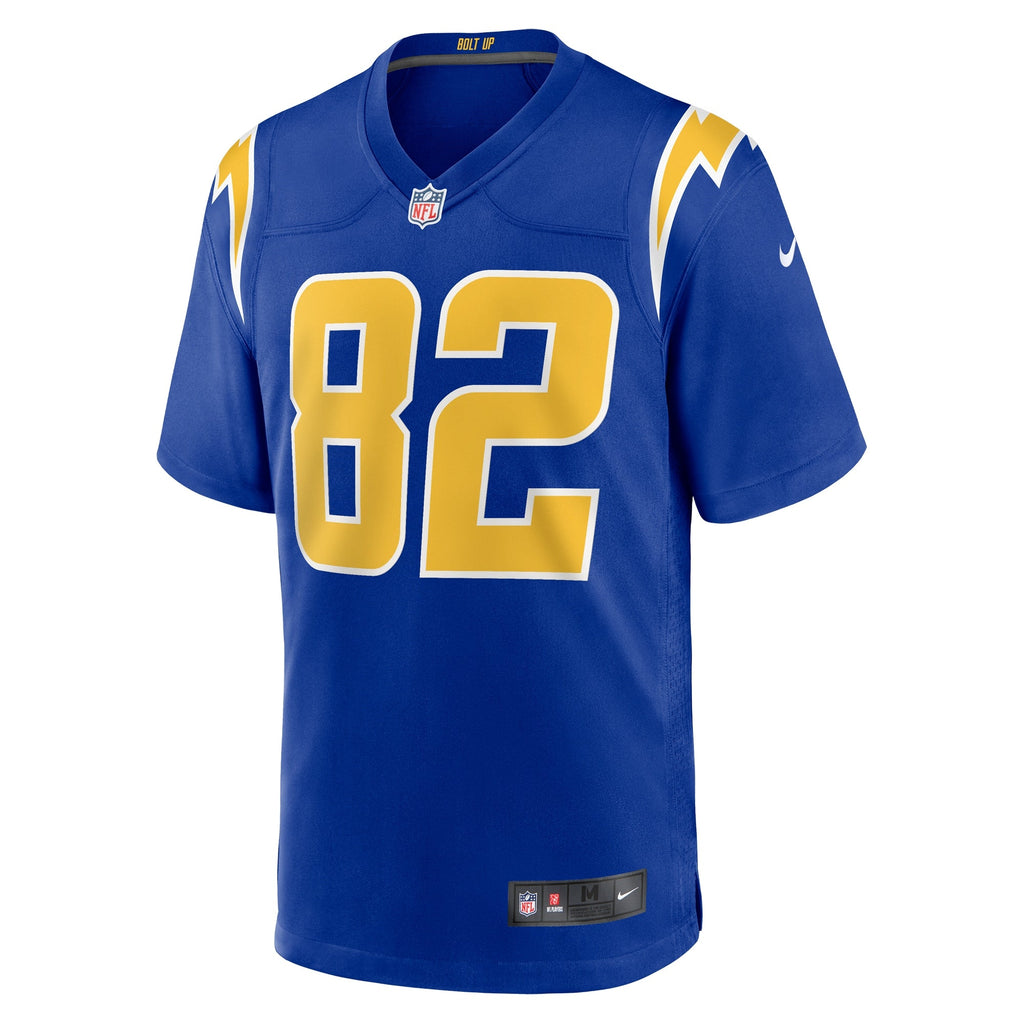 Brenden Rice Los Angeles Chargers  2024  Draft 2nd Alternate Game   Jersey - Royal