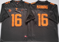 Men's Tennessee Volunteers Peyton Manning Black Player Jersey
