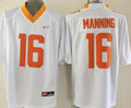 Men's Tennessee Volunteers Peyton Manning White Player Game Jersey