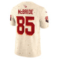 A.Cardinals #85 Trey McBride Natural 2025 Rivalries Collection Limited Jersey