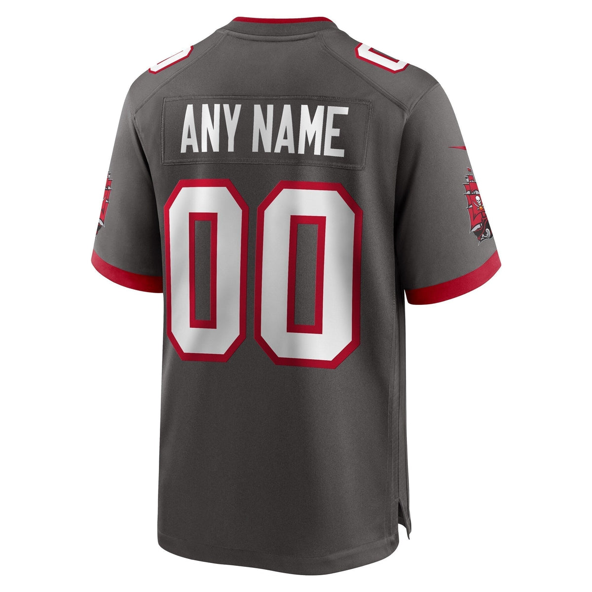 Tampa Bay Buccaneers  Alternate Custom Game Jersey - Pewter