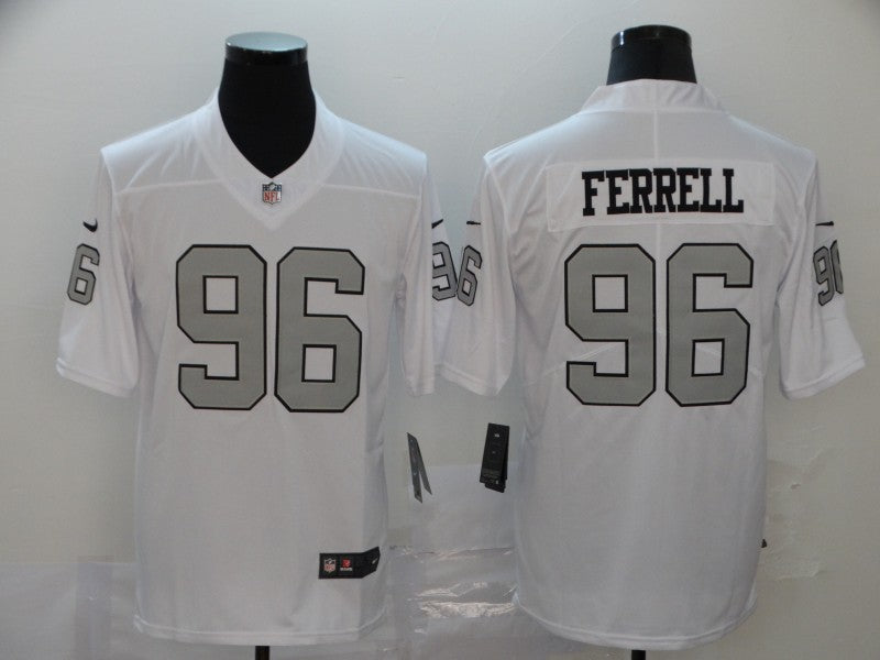 Men's Las Vegas Raiders Clelin Ferrell White Game Jersey