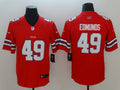 Men's Buffalo Bills Tremaine Edmunds Red Game Player Jersey