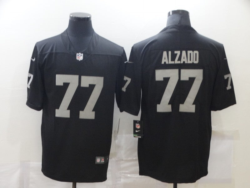 Men's Las Vegas Raiders Lyle Alzado Black Game Jersey