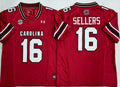Men's South Carolina Gamecock LaNorris Sellers Red Player Game Jersey