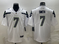 Men's Seattle Seahawks Geno Smith White Game Jersey