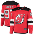 Men's New Jersey1 Devils Nikita Gusev #97 Red Player Game Jersey1