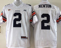 Men's Auburn Tigers Cam Newton White Player Game Jersey