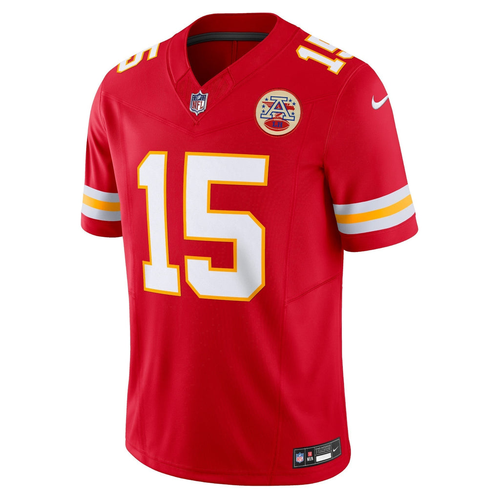 Kansas City Chiefs Patrick Mahomes Red Vapor F.U.S.E. Limited Jersey