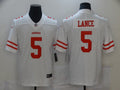 Men's San Francisco 49ers Trey Lance White Game Jersey