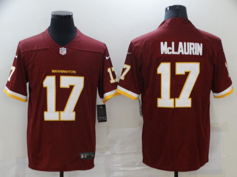 Men's Washington Commanders Terry Mclaurin Red Game Jersey