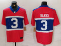 Men's New York Giants Deonte Banks Century Red Alternate Player Game Jersey