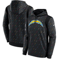 Men's Los Angeles Chargers  2021 Salute to Service Hoodie2 Black