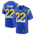 Blake Corum Los Angeles Rams  2024  active Game   Jersey - Royal