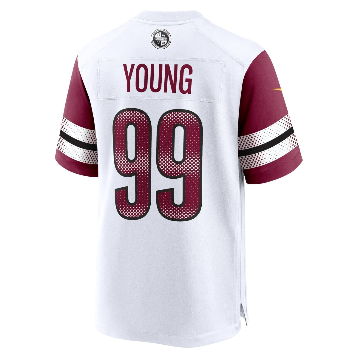 Chase Young Washington Commanders  Game Jersey - White
