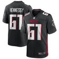 Matt Hennessy Atlanta Falcons    Game Jersey - Black