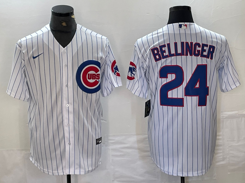 Men's Chicago Cubs Cody Bellinger White Home Limited Player Jersey
