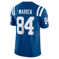 Indianapolis Colts Tyler Warren Royal Team Vapor F.U.S.E. Limited Jersey