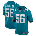 Jacksonville Jaguars Yasir Abdullah Teal Team Game Jersey