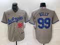 Men's Los Angeles Dodgers Joe Kelly Gray Replica Game Jersey