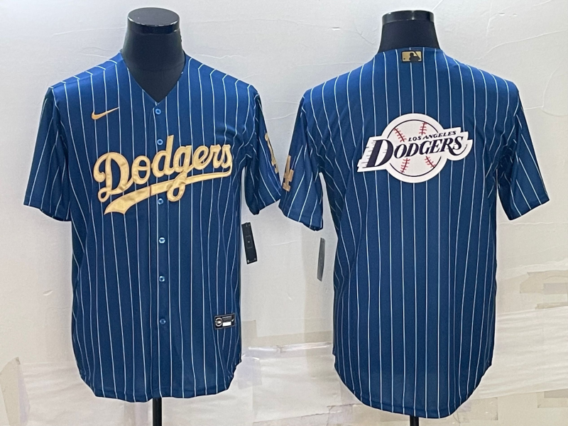 Men's Los Angeles Dodgers Royal Alternate Replica Player Name Jersey1