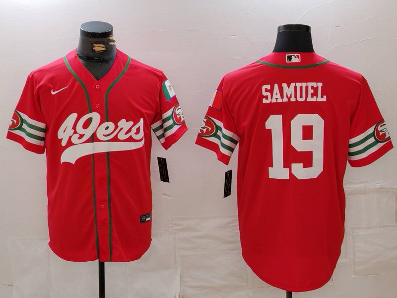 Men's San Francisco 49ers Deebo Samuel Scarlet Player Game Jersey