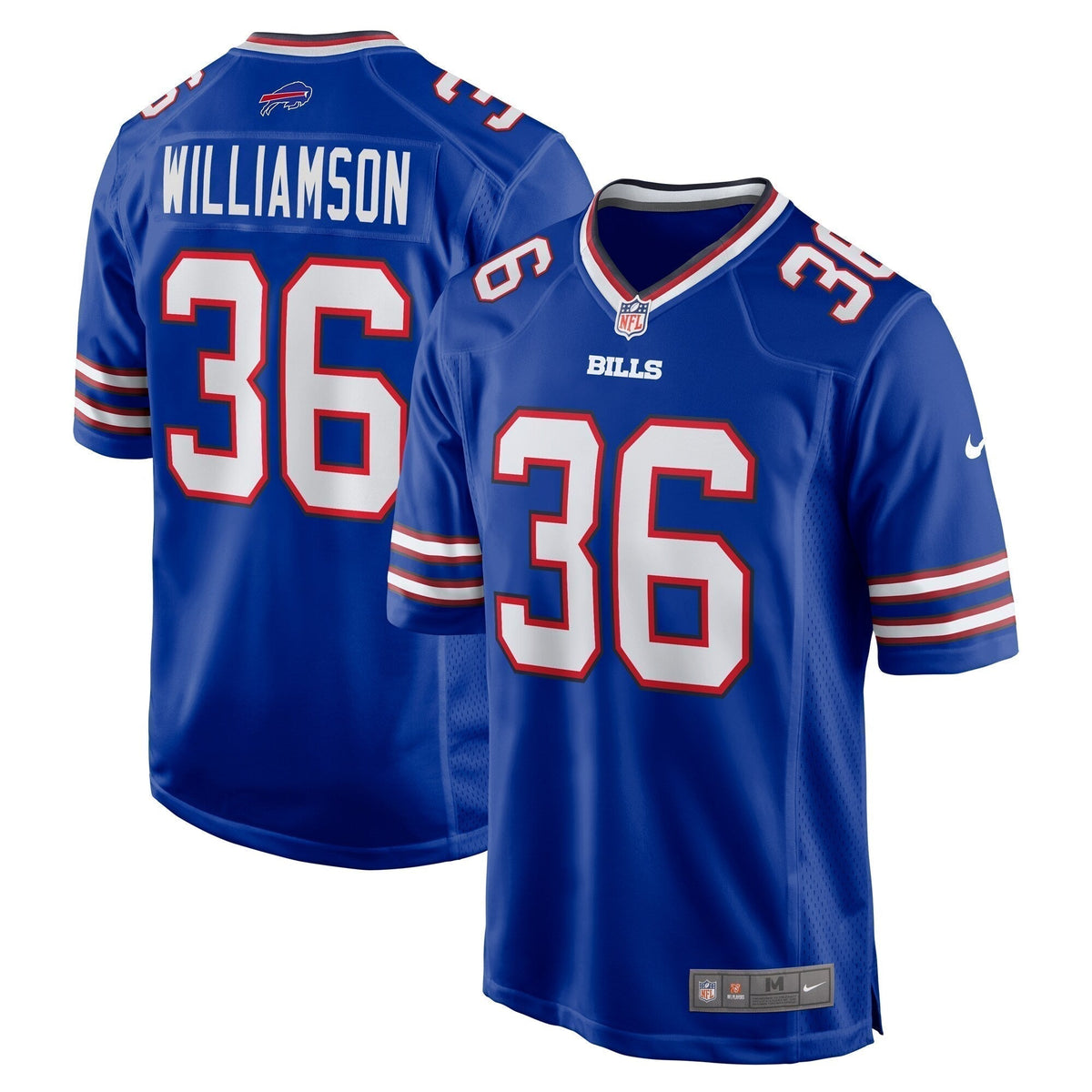 Kendall Williamson Buffalo Bills   Game Jersey -  Royal