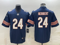 Men's Chicago Bears Khalil Herbert Navy Game Jersey
