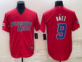 Men's 2023 World Baseball Classic Javier Baez Puerto Rico Red Jersey