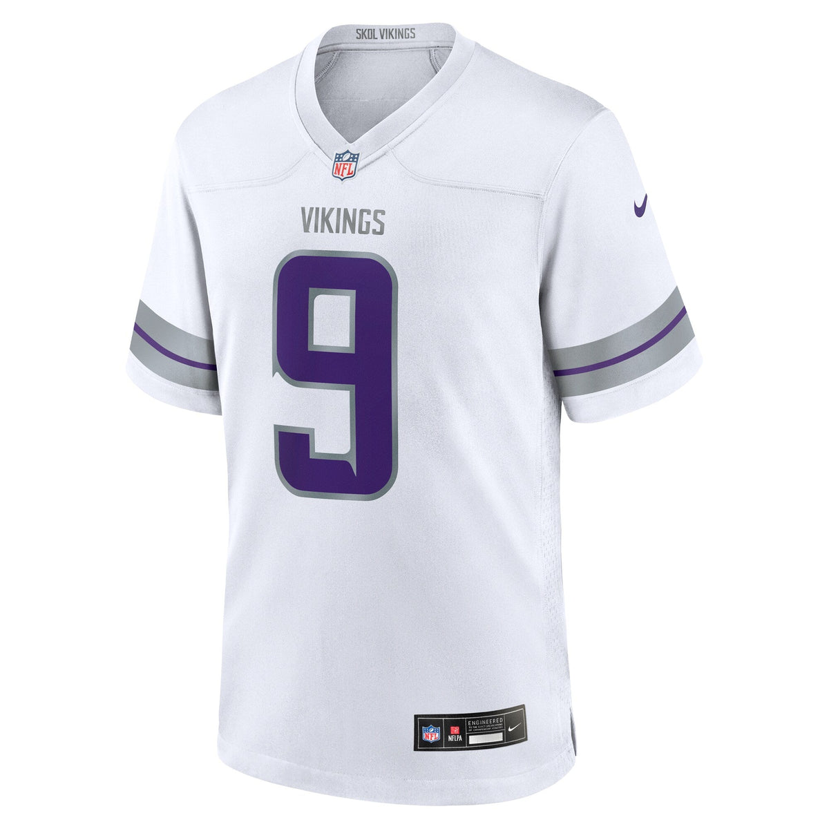 J.J. McCarthy Minnesota Vikings  Alternate Game   Jersey - White