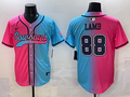 Men's Dallas Cowboys CeeDee Lamb Pink/Blue Game Jersey