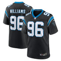 DeShawn Williams Carolina Panthers  Game   Jersey - Black