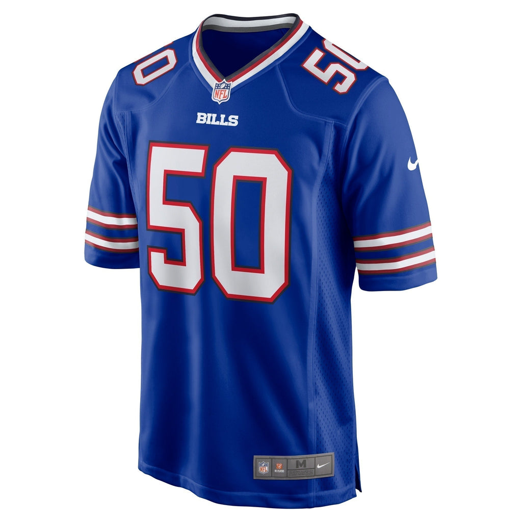 Gregory Rousseau Buffalo Bills  Game   Jersey - Royal