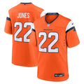 Brandon Jones Denver Broncos  Team Game Jersey -  Orange