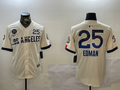 Men's Los Angeles Dodgers Tommy Edman Cream 2024 City Connect Limited Player Jersey
