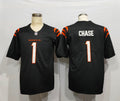 Men's Cincinnati Bengals Ja'Marr Chase Black Game Jersey