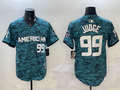 Men's American League Aaron Judge Teal 2023  All-Star Game Limited Player Jersey
