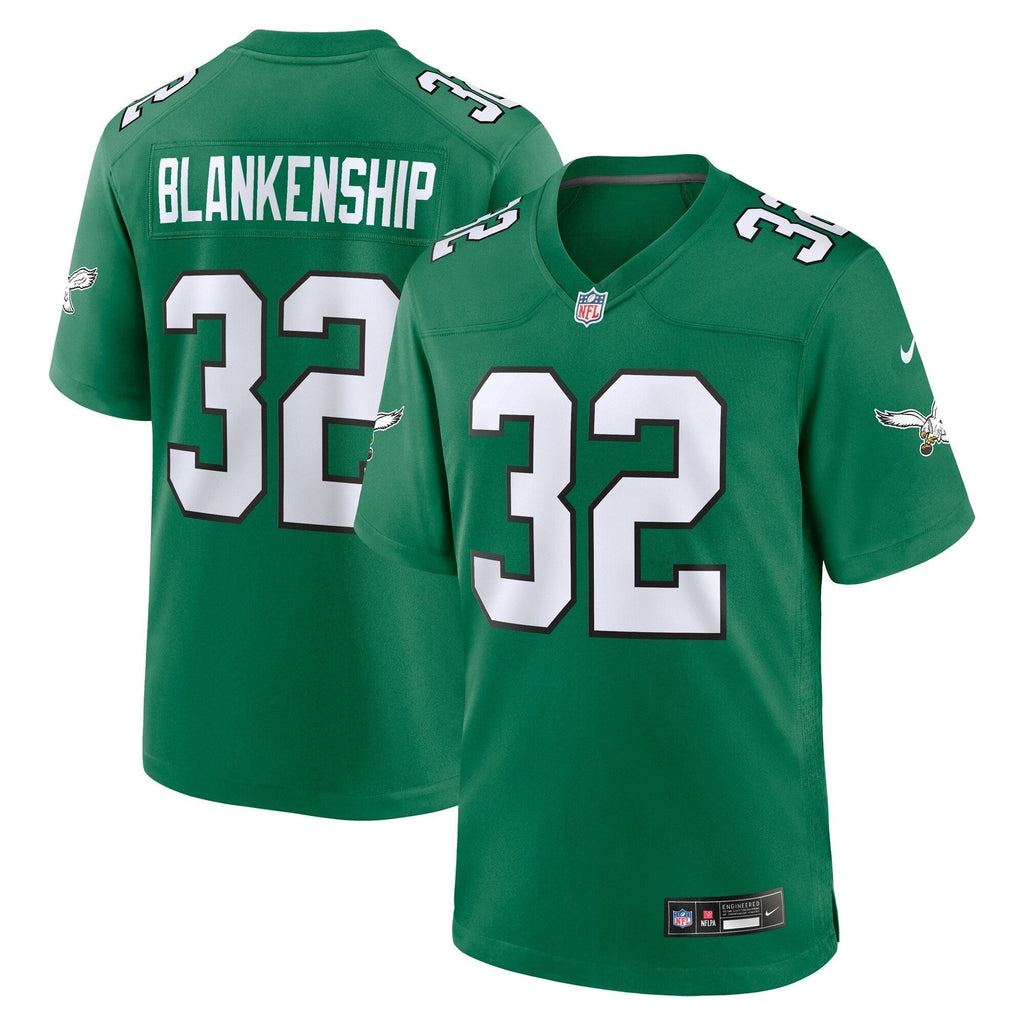 Reed Blankenship Philadelphia Eagles  Alternate Game Jersey -  Kelly Green