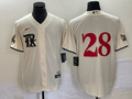 Men's Texas Rangers Jonah Heim Cream 2023 City Connect Replica Player Jersey