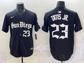 Men's San Diego Padres Fernando Tatis Jr. Black Replica Game Jersey